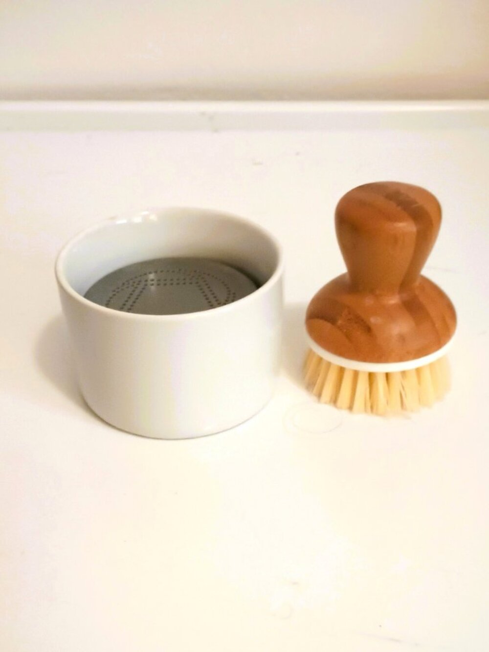 Full Circle Bubble Up Soap Dispenser & Dish Brush Set